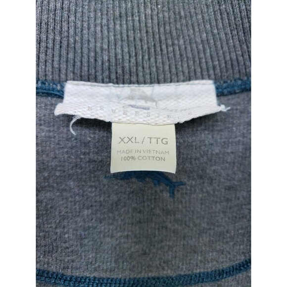 Tommy Bahama Reversible Half Zip Pullover Men's Size XXL Blue - Picture 6 of 8